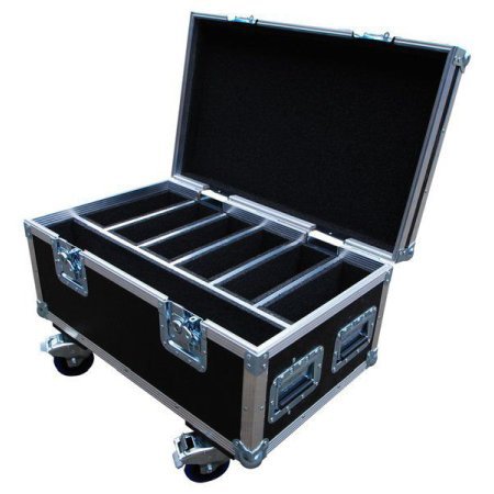 6 Way Slim Par Can Flight Case